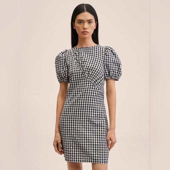MANGO GINGHEM Dress| Size XXL | In Excellent Condition - Picture 2 of 5